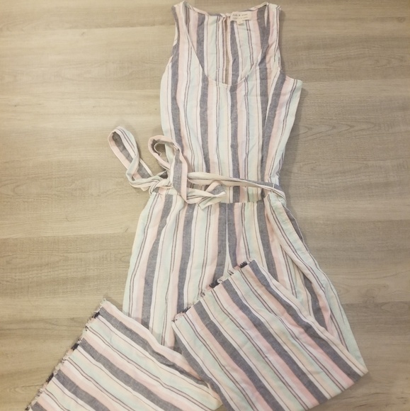 cloth and stone stripe jumpsuit